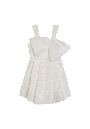 Bardot Junior Willow Bow Dress in White. Size 12-18mo. Also in 2yr, 3yr.
