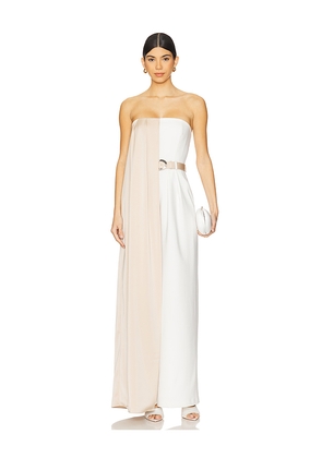 ET OCHS Winston Jumpsuit in White. Size 0. Also in 10, 12, 2.