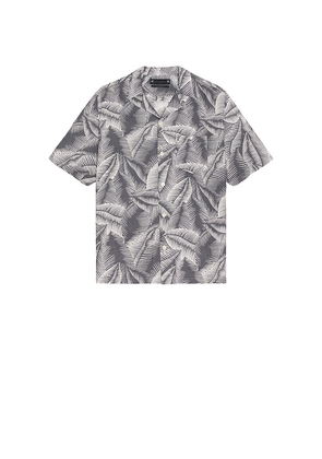 ALLSAINTS Marseille Button Down Shirt in Grey. Size M. Also in S.