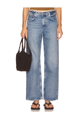 Citizens of Humanity Lindz Easy Straight in Blue. Size 26. Also in 31.