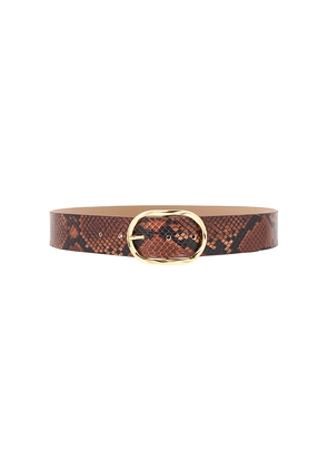 B-Low the Belt Kyra Python Belt in Cognac. Size S. Also in M.