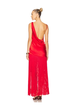 Deme by Gabriella Rosetta Dress in Red. Size S. Also in M, XS.