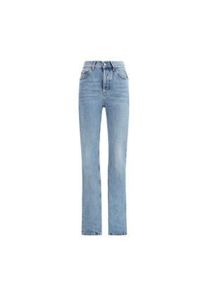 Saint Laurent 90s-inspired slim-fit jeans in denim - W25