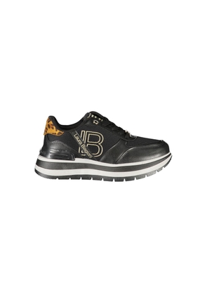 Laura Biagiotti Black Polyester Women Sneaker - EU37/US7
