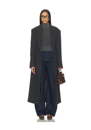 EAVES Sif Manteco Wool Coat in Grey. Size XS. Also in L, M, S, XL, XXS.