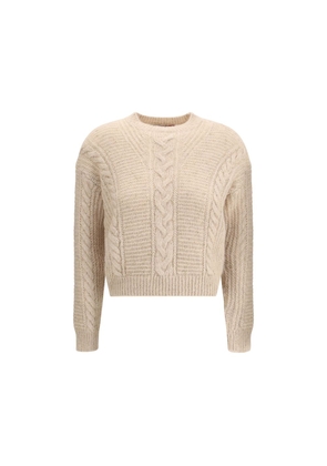 Max Mara Beige Polyamide Sweatshirt - L