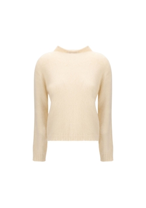 Max Mara Cream Polyamide Sweatshirt - L