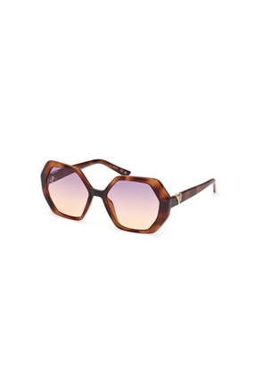 Guess Brown Resin Sunglasses