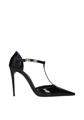 Dolce & Gabbana Black Leather Pumps - EU36/US6