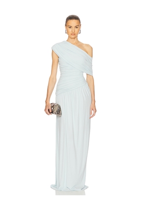 Helsa The Apolla Jersey Dress in Baby Blue. Size XS. Also in M, S.