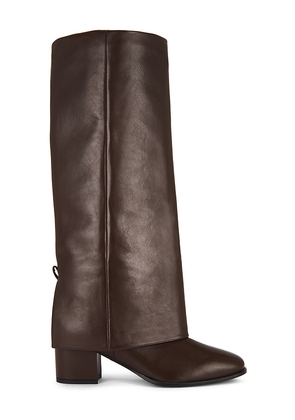 GIA BORGHINI Georgina Boot in Brown. Size 39. Also in 36, 40.