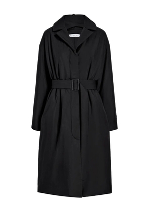 Proenza Schouler White Label Belted Saphira Coat - Black