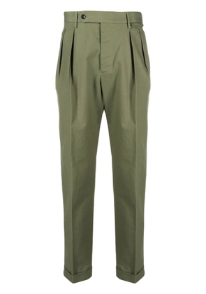 Incotex balloon-cut chino trousers - Green