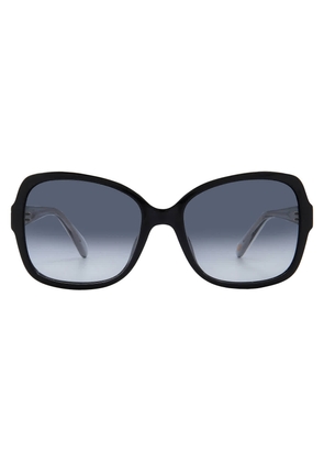 Fossil Grey Shaded Butterfly Ladies Sunglasses FOS 2121/S 0807/9O 56