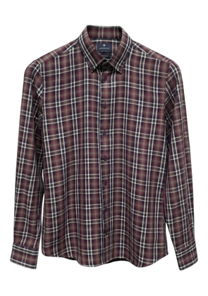Bastoncino plaid-pattern buttoned shirt - Blue