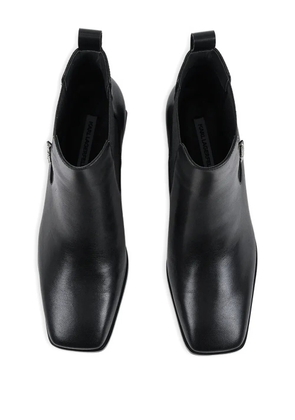 Karl Lagerfeld 60mm Kayla square-heel ankle boots - Black