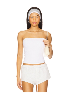 Michael Lauren Oli Tube Top in White. Size S. Also in L, M, XL, XS.