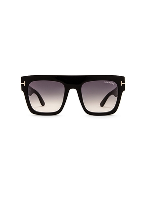 TOM FORD Renee Sunglasses in Black.