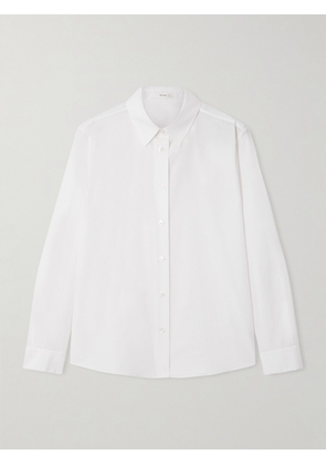 The Row - Sadie Cotton-poplin Shirt - White - US0,US2,US4,US6,US8,US10