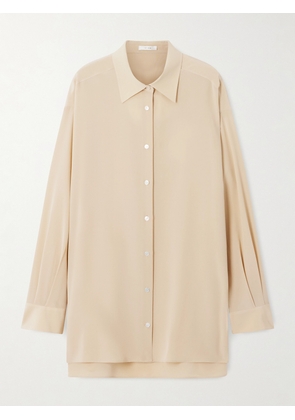 The Row - Luka Oversized Cotton-poplin Shirt - Cream - US0,US2,US4,US6,US8,US14