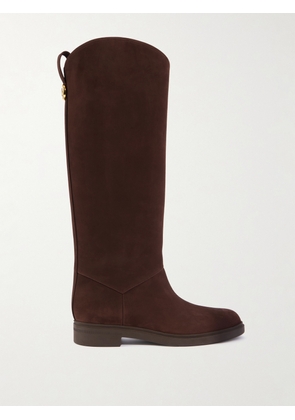 Loro Piana - Kilda Nubuck Knee Boots - Brown - IT36,IT36.5,IT37,IT37.5,IT38,IT38.5,IT39,IT39.5,IT40,IT40.5,IT41