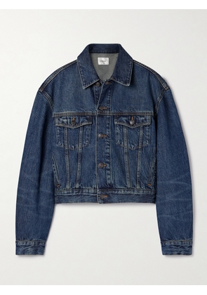 FRAME - The Curve Denim Jacket - Blue - x small,small,medium,large,x large