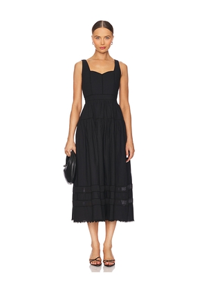 Ulla Johnson Isadora Dress in Black. Size 0. Also in 4.
