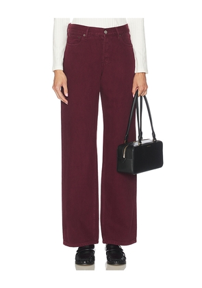 Still Here Everyday Straight Jeans in Burgundy. Size 25. Also in 26, 27, 29, 32.