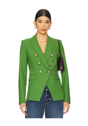 Veronica Beard Miller Dickey Jacket in Green. Size 0. Also in 2.