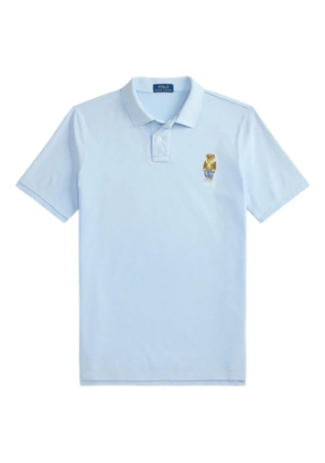 Polo Ralph Lauren Polo Bear-embroidered polo shirt - Blue