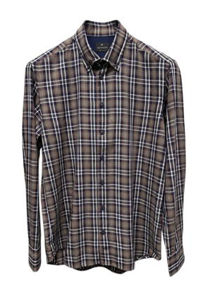 Bastoncino plaid-pattern shirt - Brown