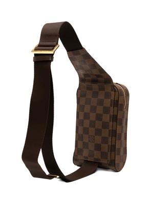 Louis Vuitton Pre-Owned 2005 Damier Ebene Geronimos crossbody bag - Brown