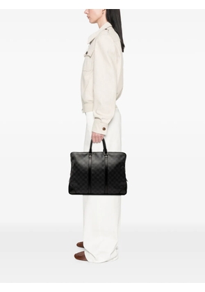 Louis Vuitton Pre-Owned 2012 Damier Graphite Porte Documents Voyage PM business bag - Black