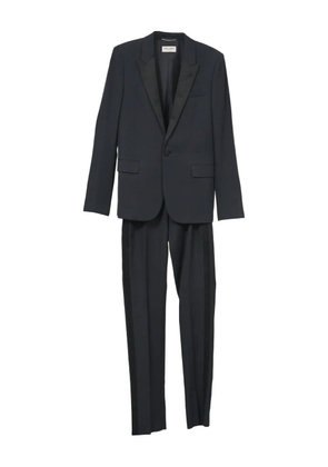 Saint Laurent Pre-Owned peak lapel suit - Blue