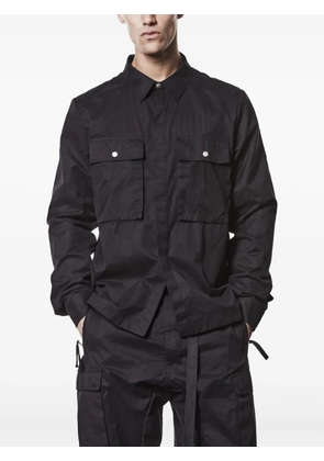 Thom Krom flap-pockets buttoned shirt - Black
