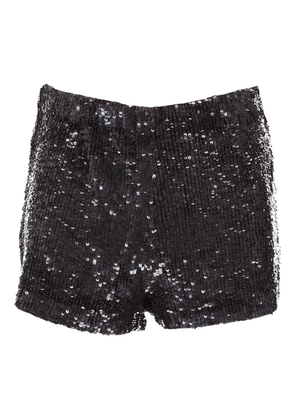 P.A.R.O.S.H. sequined shorts - Black
