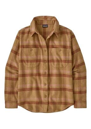 Patagonia buttoned plaid shirt - Brown
