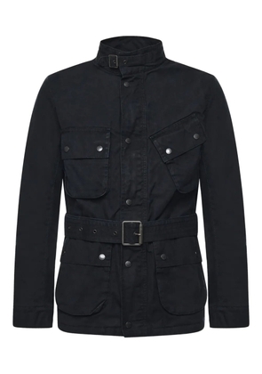 Barbour belted collared jacket - Blue