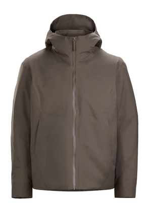 Veilance Dionde hooded zip-fastening jacket - Brown