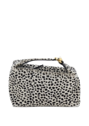 Liffner zebra print top handle tote bag - Neutrals