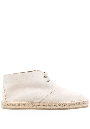 Scarosso Mojave suede espadrilles - Neutrals