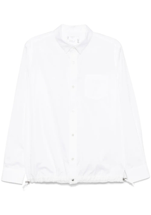 sacai cotton shirt - White