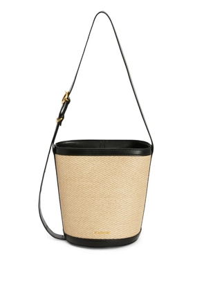 Jil Sander Cannolo bucket bag - Neutrals