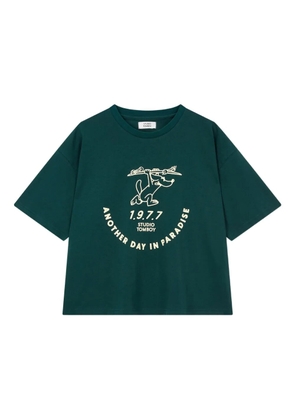 STUDIO TOMBOY graphic-print T-shirt - Green