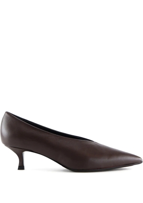 Notabene 40mm Gaia pointed-toe pumps - Brown