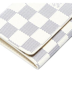 Louis Vuitton Pre-Owned 2007 Damier Azur canvas wallet - White
