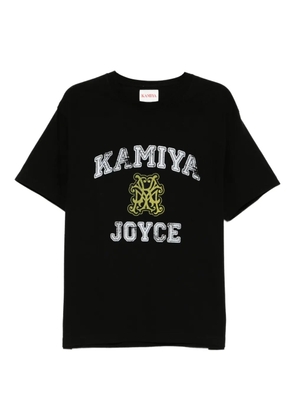KAMIYA printed T-shirt - Black