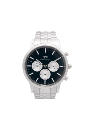 Daniel Wellington Iconic Chronograph Arch 5-Link 42mm - Blue