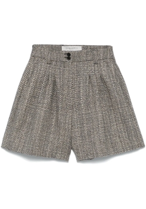 Golden Goose pleat-detail shorts - Blue