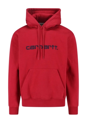 Carhartt WIP logo-detail hoodie - Red